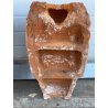 LOTTO 4 MENSOLA ARCHITETTONICA TERRACOTTA FIGURA BUSTO ANGELO PUTTO BAROCCO '800
