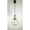 COPPIA LAMPADARIO TARGETTI SANKEY DESIGN VETRO BULLICANTE A SOSPENSIONE HANGING