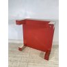 TAVOLINO DA SALOTTO VINTAGE RADICA ANNI 70 TAVOLO DA FUMO GAMBE ACCIAIO OTTONE