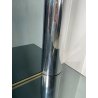 SPECCHIERA CONSOLLE VINTAGE WILLY RIZZO TOILETTE PETINEUSE ACCIAIO 1970 CASSETTI