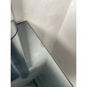 SPECCHIERA CONSOLLE VINTAGE WILLY RIZZO TOILETTE PETINEUSE ACCIAIO 1970 CASSETTI