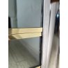 SPECCHIERA CONSOLLE VINTAGE WILLY RIZZO TOILETTE PETINEUSE ACCIAIO 1970 CASSETTI