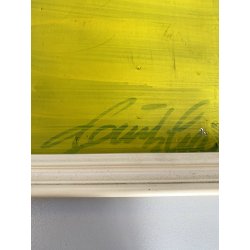 QUADRO DIPINTO TECNICA MISTA Aldo Gentilini COMPOSIZIONE ASTRATTA MODERNO '70