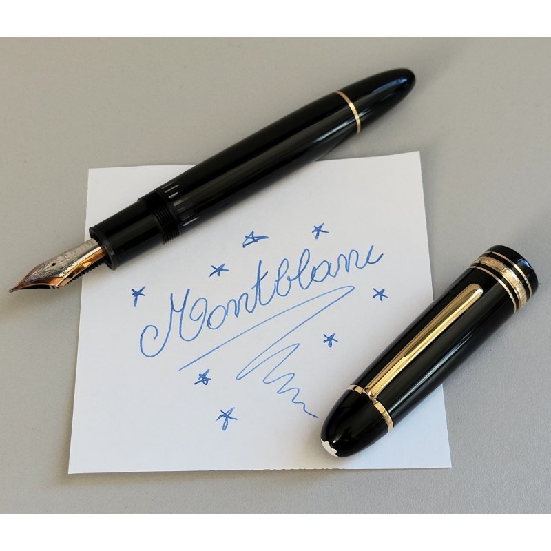 MONTBLANC Meisterstuck PENNA STILOGRAFICA 149 FOUNTAIN PEN NIB Oro 18k