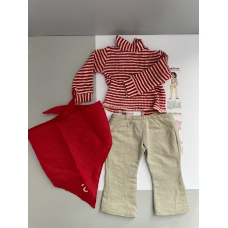Furga ALTA MODA originale COMPLETO 3 pezzi Mod YE YE 8715 jeans maglia foulard