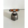 TAPPO CHRISTOFLE per bottiglia di champagne TALISMAN SIENNA vintage SILVER PLATE