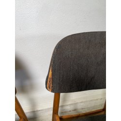 COPPIA SEDIE VINTAGE anni 70 LEGNO stile ARNE HOVMAND OLSEN SCANDINAVIA CHAIR