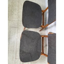 COPPIA SEDIE VINTAGE anni 70 LEGNO stile ARNE HOVMAND OLSEN SCANDINAVIA CHAIR