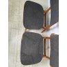 COPPIA SEDIE VINTAGE anni 70 LEGNO stile ARNE HOVMAND OLSEN SCANDINAVIA CHAIR