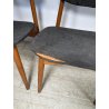 COPPIA SEDIE VINTAGE anni 70 LEGNO stile ARNE HOVMAND OLSEN SCANDINAVIA CHAIR
