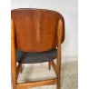 COPPIA SEDIE VINTAGE anni 70 LEGNO stile ARNE HOVMAND OLSEN SCANDINAVIA CHAIR