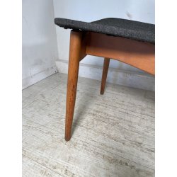 COPPIA SEDIE VINTAGE anni 70 LEGNO stile ARNE HOVMAND OLSEN SCANDINAVIA CHAIR