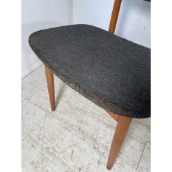 COPPIA SEDIE VINTAGE anni 70 LEGNO stile ARNE HOVMAND OLSEN SCANDINAVIA CHAIR