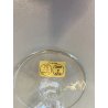 SET 5 CALICI CRISTALLO Arnolfo Di Cambio TAGLIO 1000 Mod FIRENZE n 1 - 14,6 cm/h