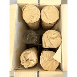 SET 6 FLUT CRISTALLO Arnolfo Di Cambio TAGLIO 1000 VALDEMOSSA n°8 - 22 cm/h ca