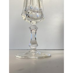 SET 6 FLUT CRISTALLO Arnolfo Di Cambio TAGLIO 1000 VALDEMOSSA n°8 - 22 cm/h ca
