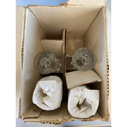 SET 4 FLUT CRISTALLO Arnolfo Di Cambio TAGLIO 1000 VALDEMOSSA n°8 - 22 cm/h ca
