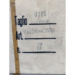 SET 4 FLUT CRISTALLO Arnolfo Di Cambio TAGLIO 1000 VALDEMOSSA n°8 - 22 cm/h ca