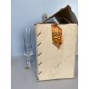 SET 4 FLUT CRISTALLO Arnolfo Di Cambio TAGLIO 1000 VALDEMOSSA n°8 - 22 cm/h ca