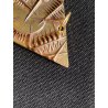 Arnaldo Pomodoro MEDAGLIA PENDENTE TRIANGOLARE BRONZO AMICA SANGEMINI 5x5cm '80