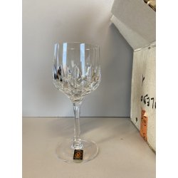 SET 6 COPPA CALICE ACQUA CRISTALLO MOLATO "Toledo 1" Arnolfo di Cambio 17,2 cm/h