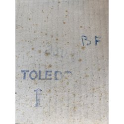 SET 6 COPPA CALICE ACQUA CRISTALLO MOLATO "Toledo 1" Arnolfo di Cambio 17,2 cm/h