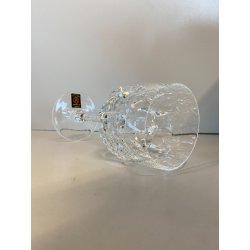SET 6 COPPA CALICE ACQUA CRISTALLO MOLATO "Toledo 1" Arnolfo di Cambio 17,2 cm/h