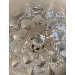 SET 6 COPPA CALICE ACQUA CRISTALLO MOLATO "Toledo 1" Arnolfo di Cambio 17,2 cm/h