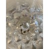 SET 6 COPPA CALICE ACQUA CRISTALLO MOLATO "Toledo 1" Arnolfo di Cambio 17,2 cm/h