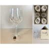 SET 6 COPPA CALICE VINO CRISTALLO MOLATO "Toledo 2" Arnolfo di Cambio  16,5 cm/h