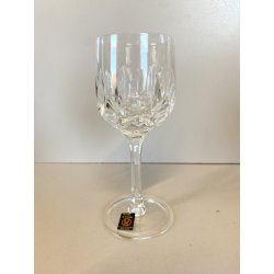 SET 6 COPPA CALICE VINO CRISTALLO MOLATO "Toledo 2" Arnolfo di Cambio  16,5 cm/h