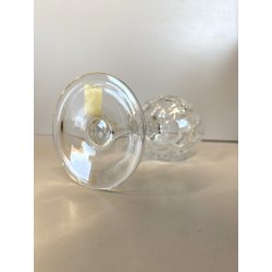 SET 6 COPPA CALICE VINO CRISTALLO MOLATO "Toledo 2" Arnolfo di Cambio  16,5 cm/h