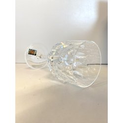 SET 6 COPPA CALICE VINO CRISTALLO MOLATO "Toledo 2" Arnolfo di Cambio  16,5 cm/h