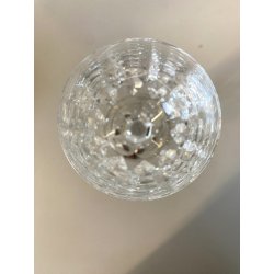 SET 6 COPPA CALICE VINO CRISTALLO MOLATO "Toledo 2" Arnolfo di Cambio  16,5 cm/h
