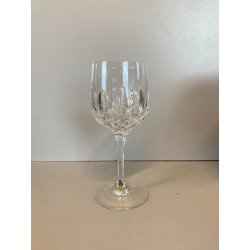 SET 6 COPPA CALICE ACQUA CRISTALLO MOLATO Arnolfo di Cambio "Toledo 1" 17,2 cm/h