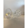 SET 6 COPPA CALICE ACQUA CRISTALLO MOLATO Arnolfo di Cambio "Toledo 1" 17,2 cm/h