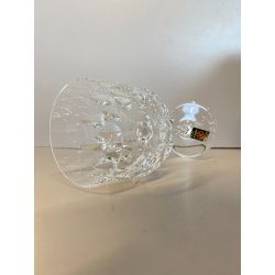 SET 6 COPPA CALICE ACQUA CRISTALLO MOLATO Arnolfo di Cambio "Toledo 1" 17,2 cm/h