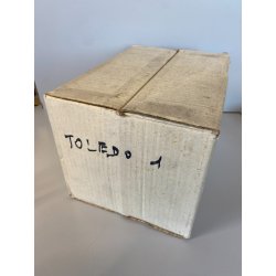 SET 6 COPPA CALICE ACQUA CRISTALLO MOLATO Arnolfo di Cambio "Toledo 1" 17,2 cm/h