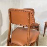 SET 6 SEDIA DESIGN ANNI 60 LEGNO SKY Cantù CHAIR VINTAGE MADE IN ITALY
