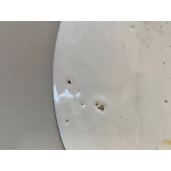 ANTICO PIATTO PARETE CERAMICA POLICROMA Delft DECORO FLOREALE STILE Makkum '900