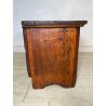ANTICA PICCOLA CASSAPANCA legno PIOPPO 97 cm epoca 1800 OLD WOOD CHEST FORMELLA