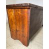 ANTICA PICCOLA CASSAPANCA legno PIOPPO 97 cm epoca 1800 OLD WOOD CHEST FORMELLA