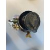CERAMICA CAPODIMONTE VINTAGE  Fornili Sparta PORCELLANA BISCUIT MUSICISTA  '70