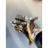 CERAMICA CAPODIMONTE VINTAGE  Fornili Sparta PORCELLANA BISCUIT MUSICISTA  '70