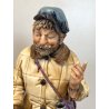 RARA CERAMICA CAPODIMONTE MAESTRO Volta "Buon Cuore" PORCELLANA BISCUIT '90