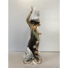 CERAMICA CAPODIMONTE Fornili "Musa o Scultrice" PORCELLANA BISCUIT VINTAGE '70
