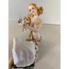 CERAMICA CAPODIMONTE Fornili "Musa o Scultrice" PORCELLANA BISCUIT VINTAGE '70