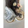 CERAMICA CAPODIMONTE Fornili "Musa o Scultrice" PORCELLANA BISCUIT VINTAGE '70