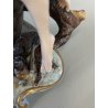 CERAMICA CAPODIMONTE Fornili "Musa o Scultrice" PORCELLANA BISCUIT VINTAGE '70