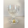 SET 6 COPPA CALICE VINO CRISTALLO MOLATO "Orly" Arnolfo di Cambio  11 cm/h